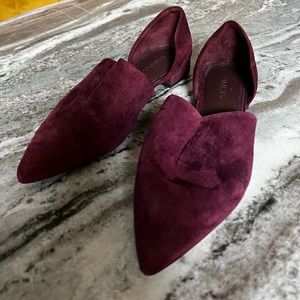 NEW! Vince Purple Suede Flats